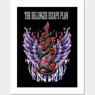 DILLINGER ESCAPE BAND XMAS Posters and Art